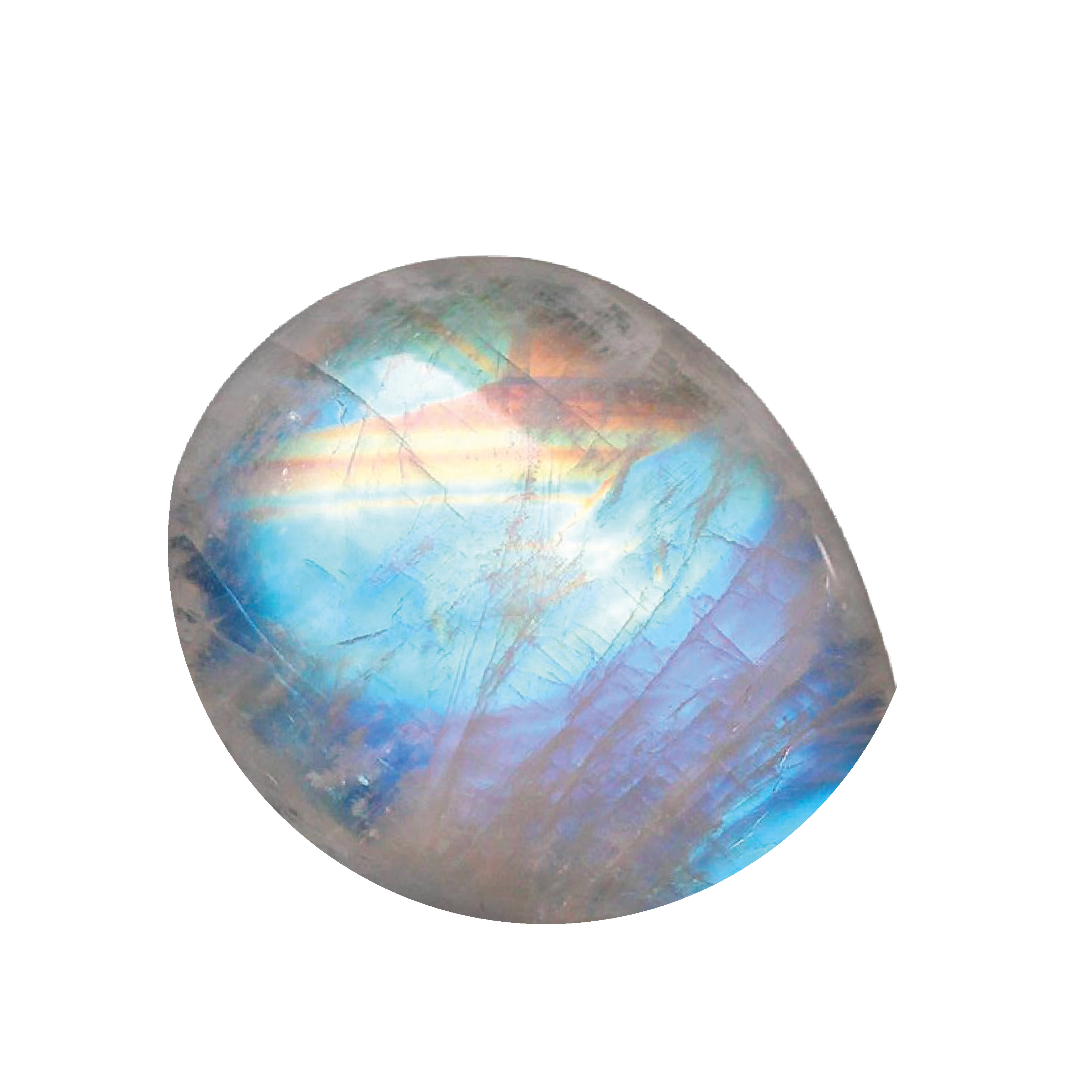 Moonstone gemstone jewelry by Opaze Studio