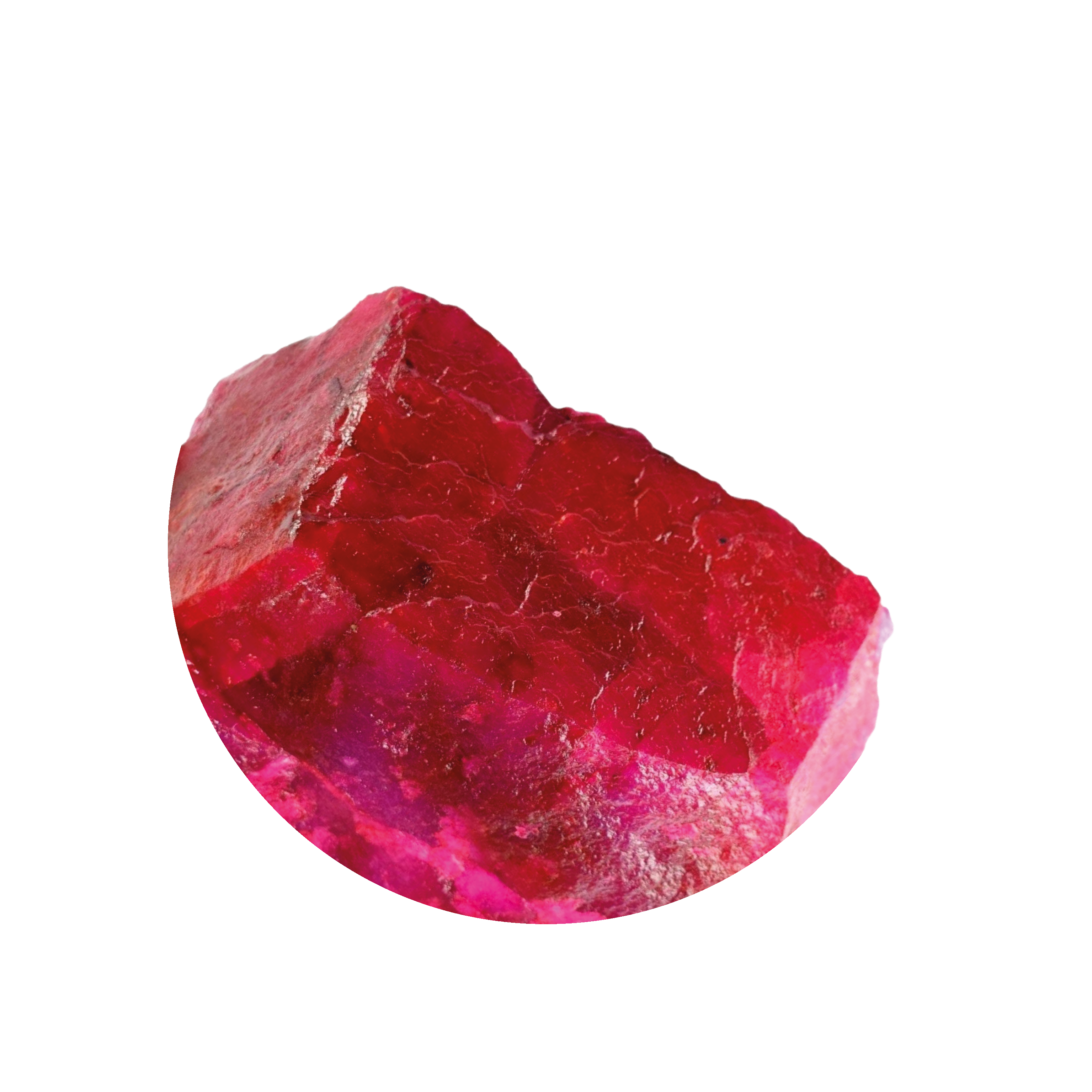Ruby gemstone jewelry by Opaze Studio