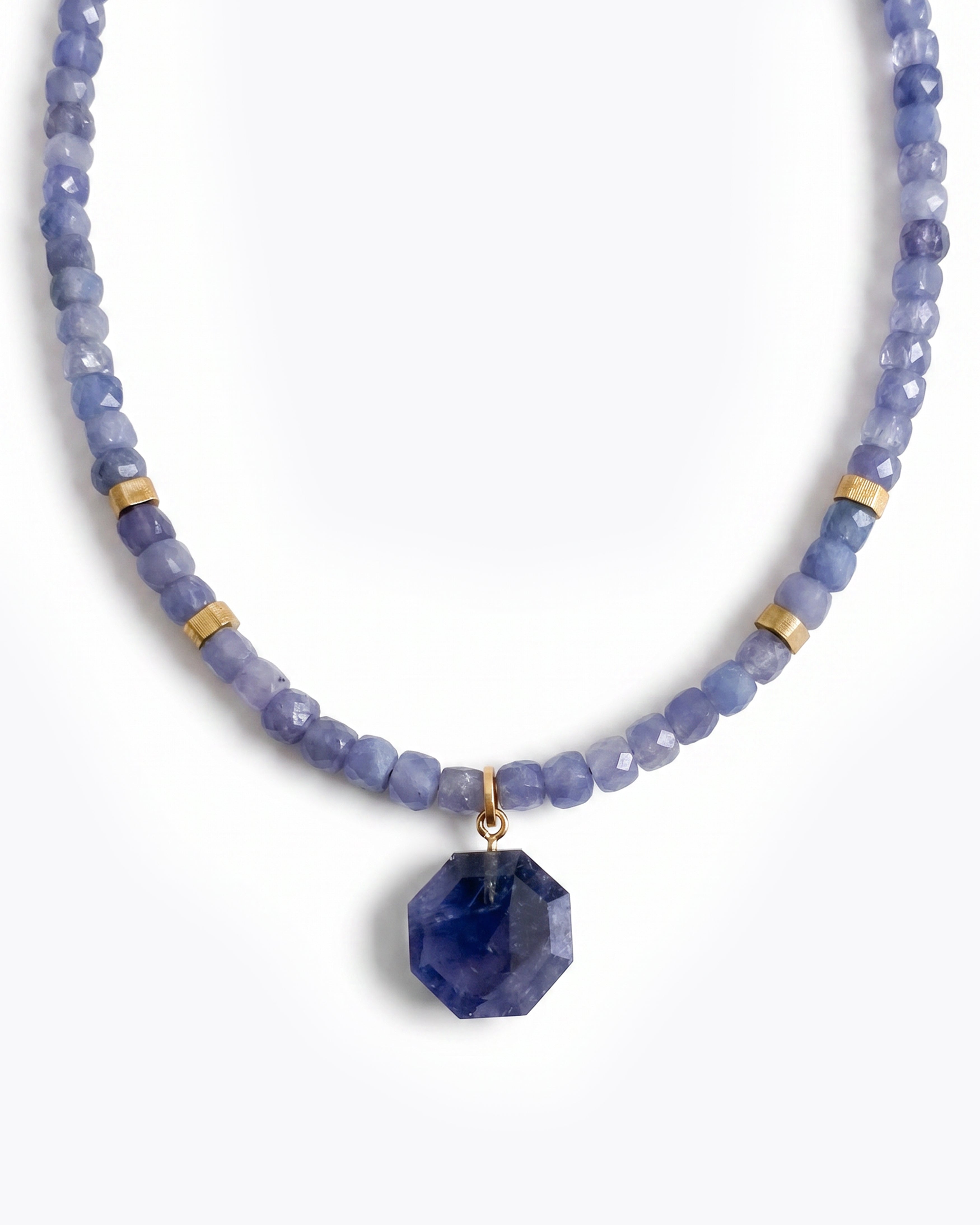 AKAIA Tanzanite & Iolite Necklace