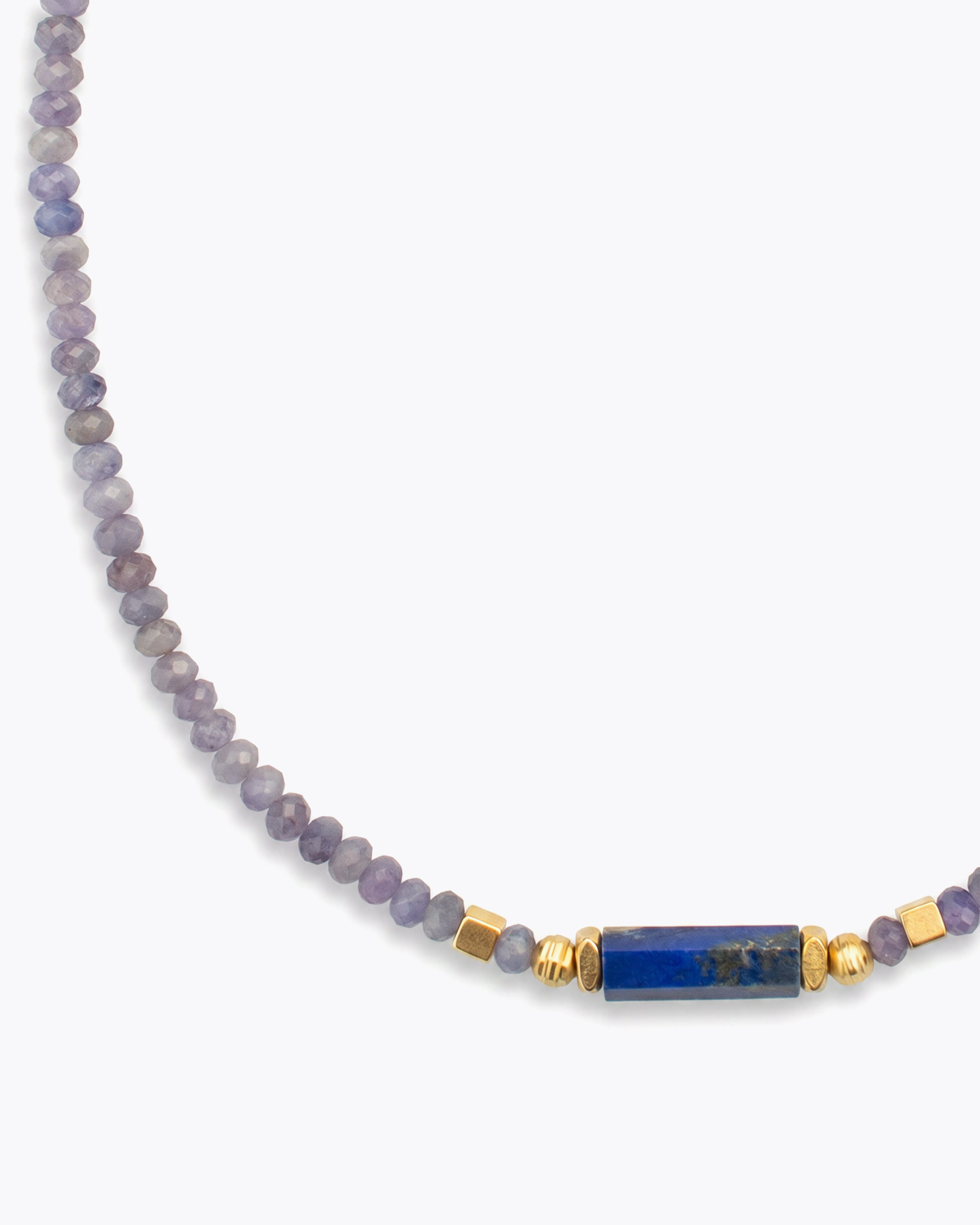 ASHA Tanzanite & Lapis Lazuli Necklace