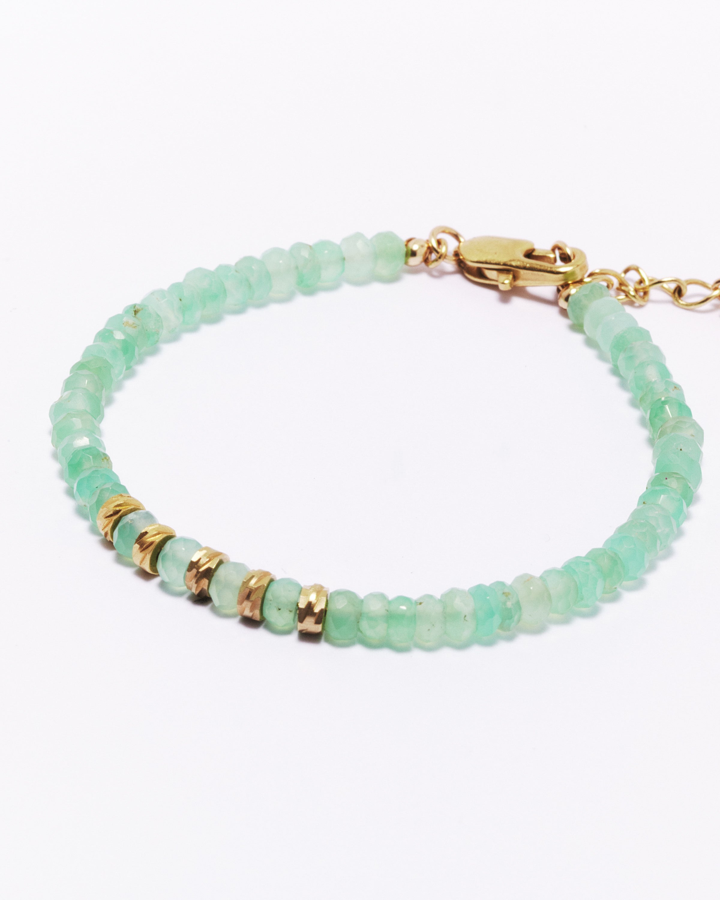 Bracelet LENORA - Chrysoprase