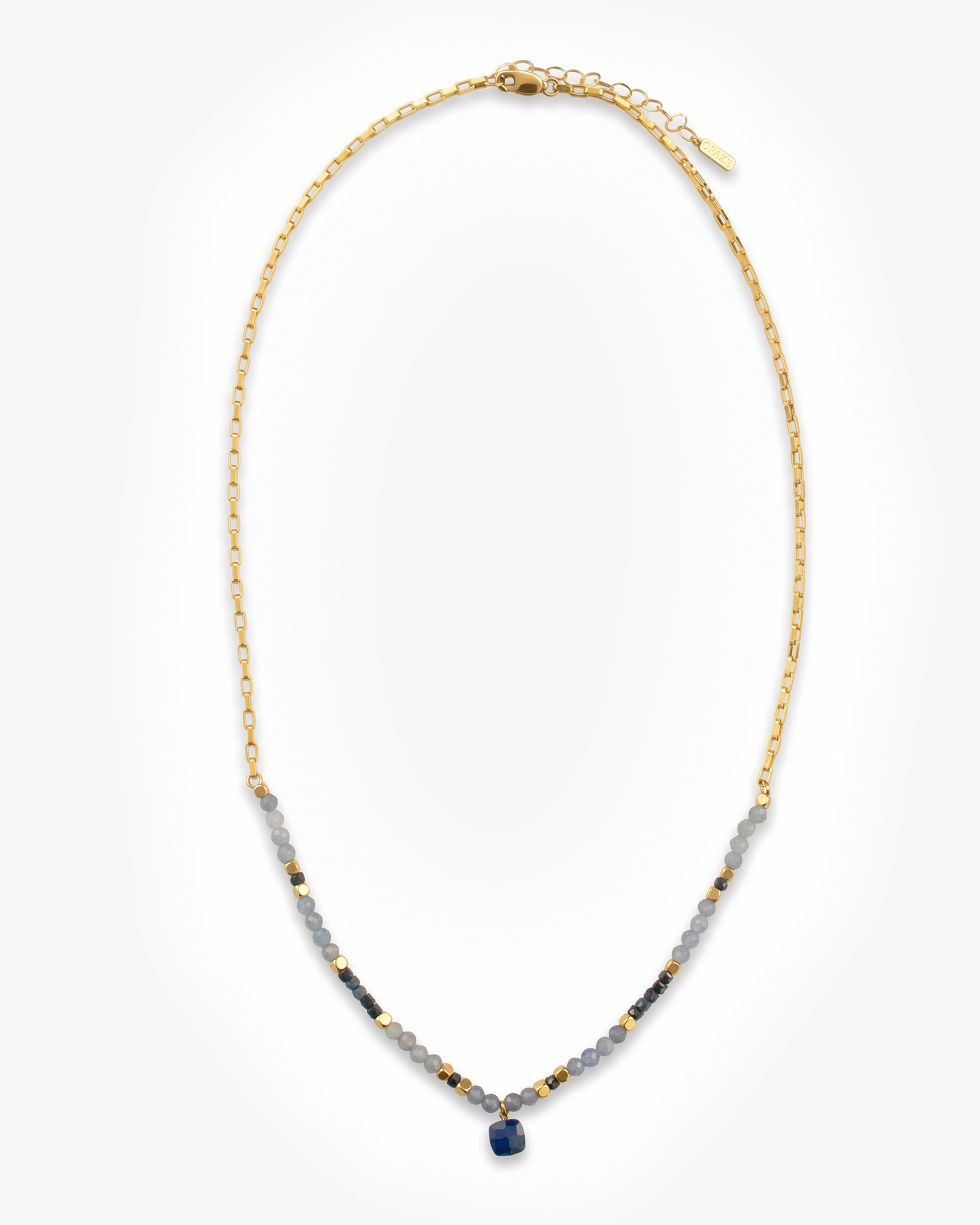 CALLISTO Tanzanite, Sapphire & Lapis Lazuli Necklace