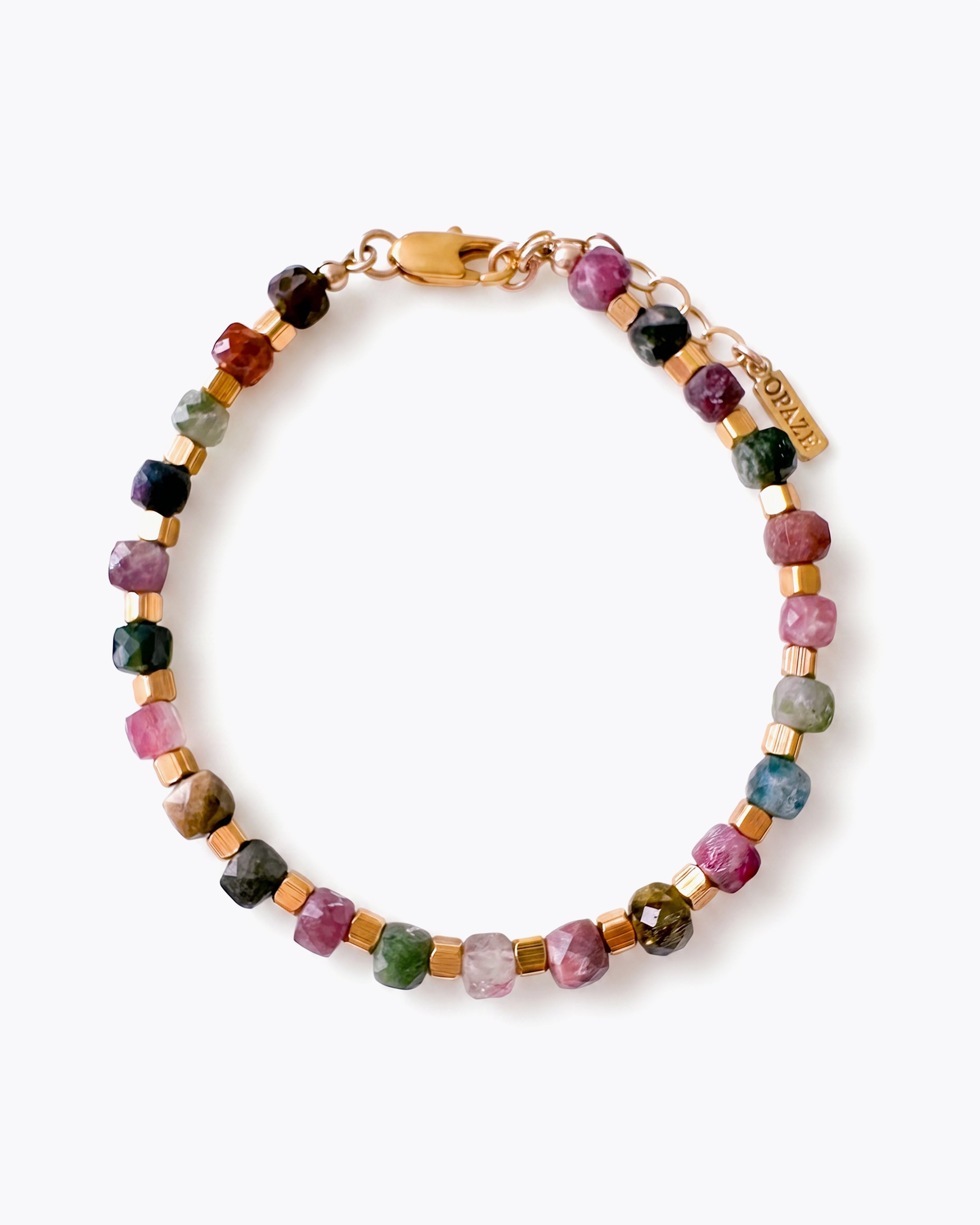 KALEA Watermelon Tourmaline Bracelet