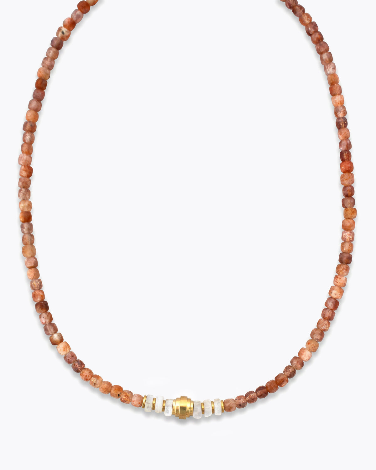NAYA Sunstone & Moonstone Necklace