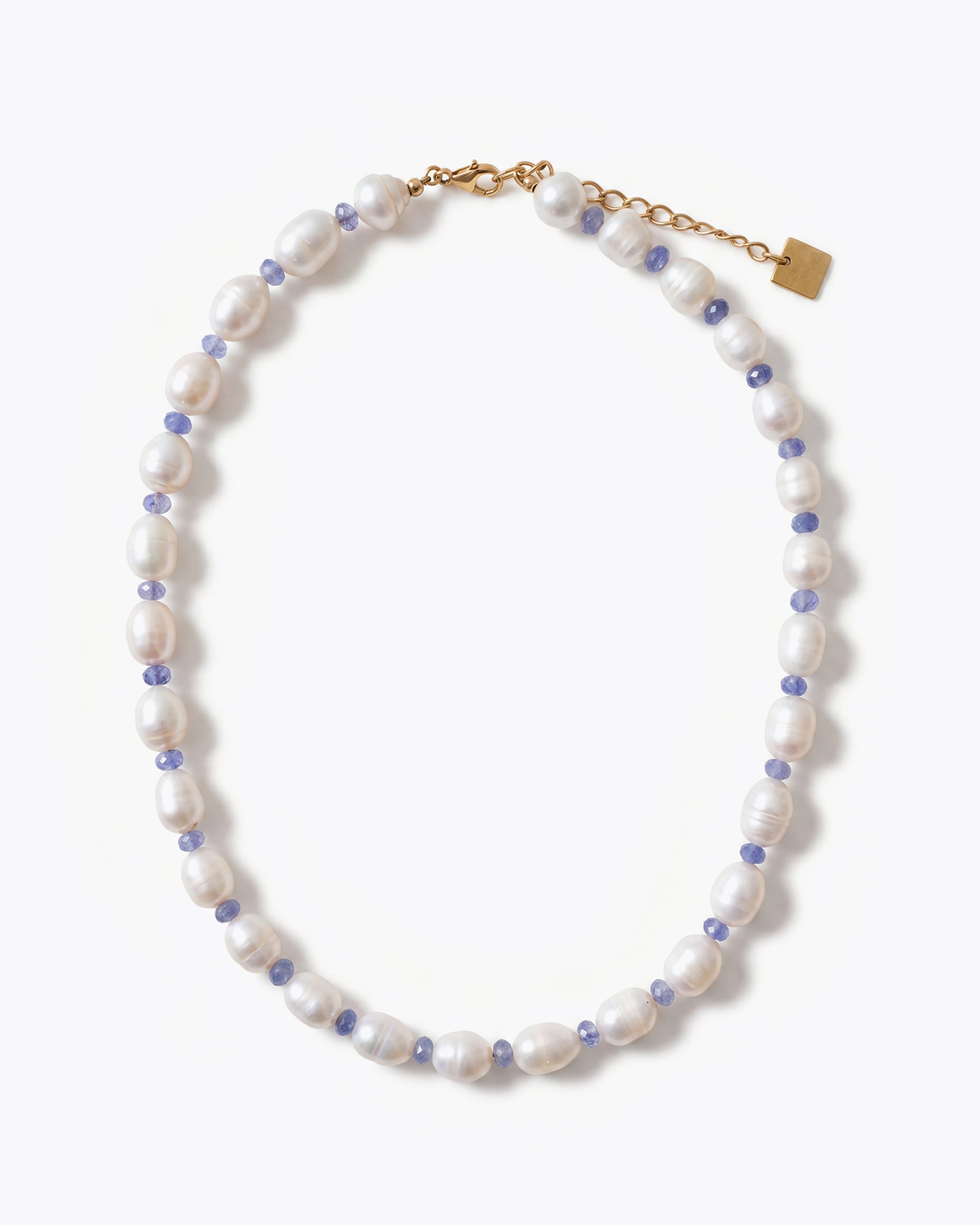 TACARI Collana Perla Coltivata e Tanzanite