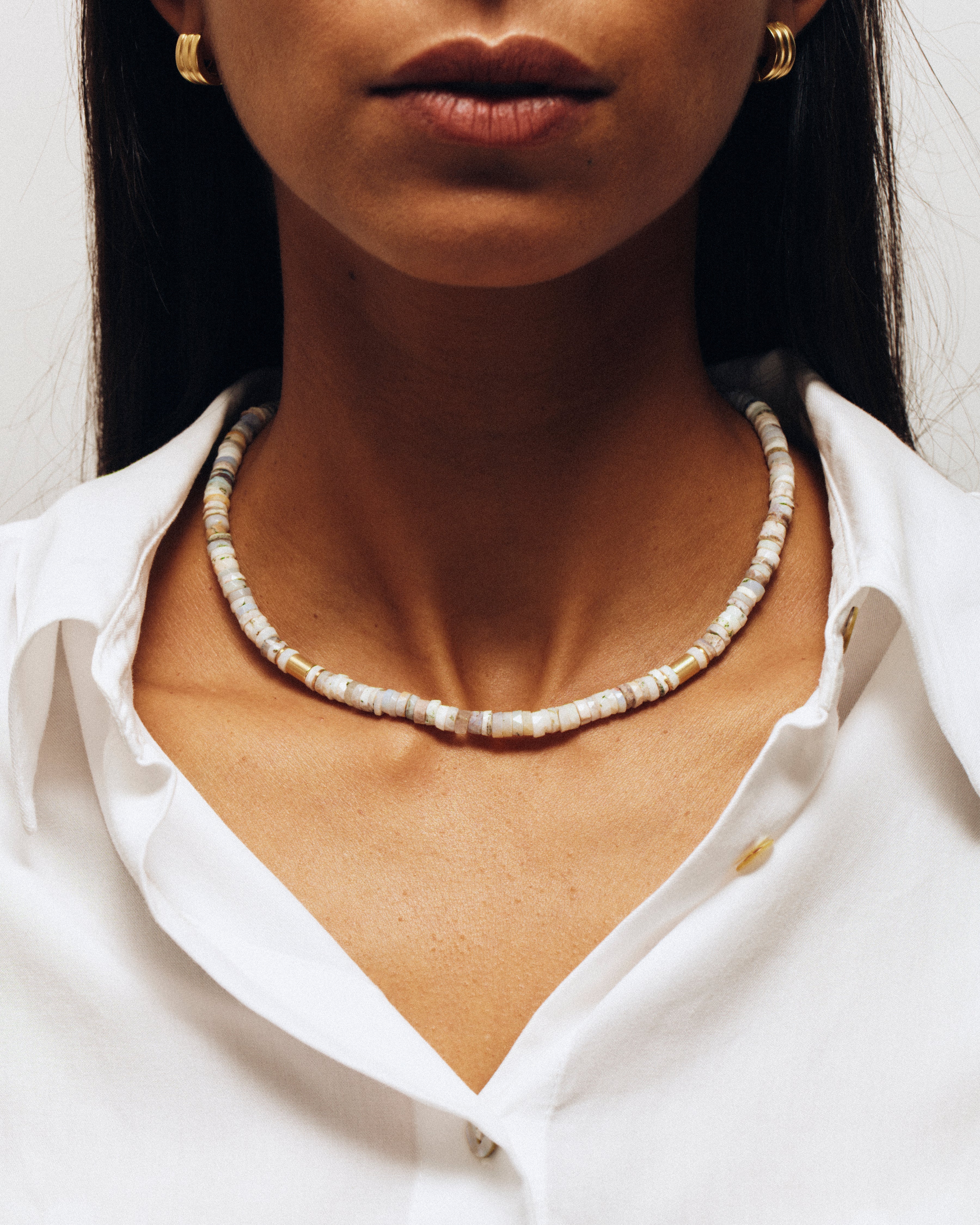 Opal necklace by Opaze