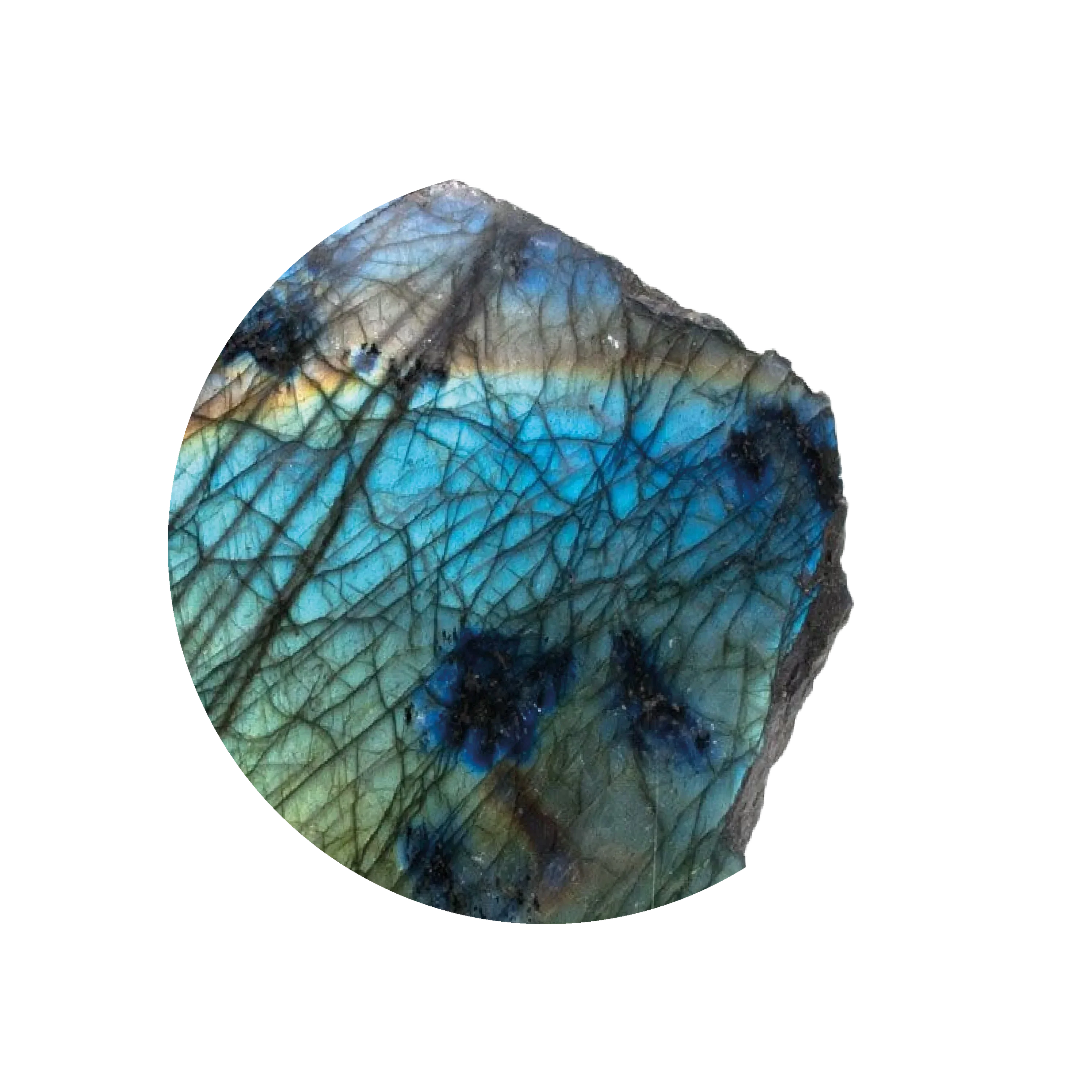 Labradorite gemstone