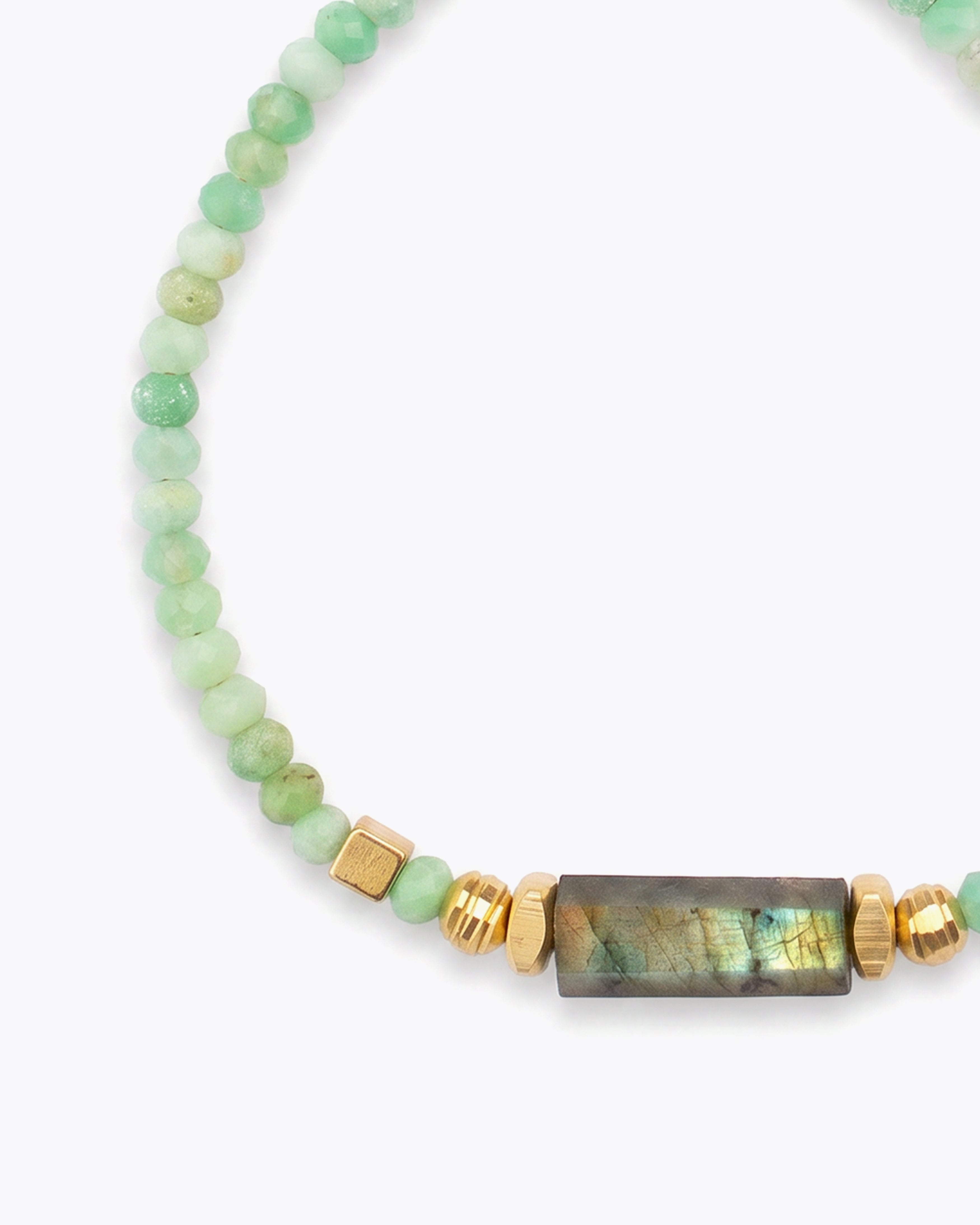 ASHA Bracciale Crisoprasio e Labradorite