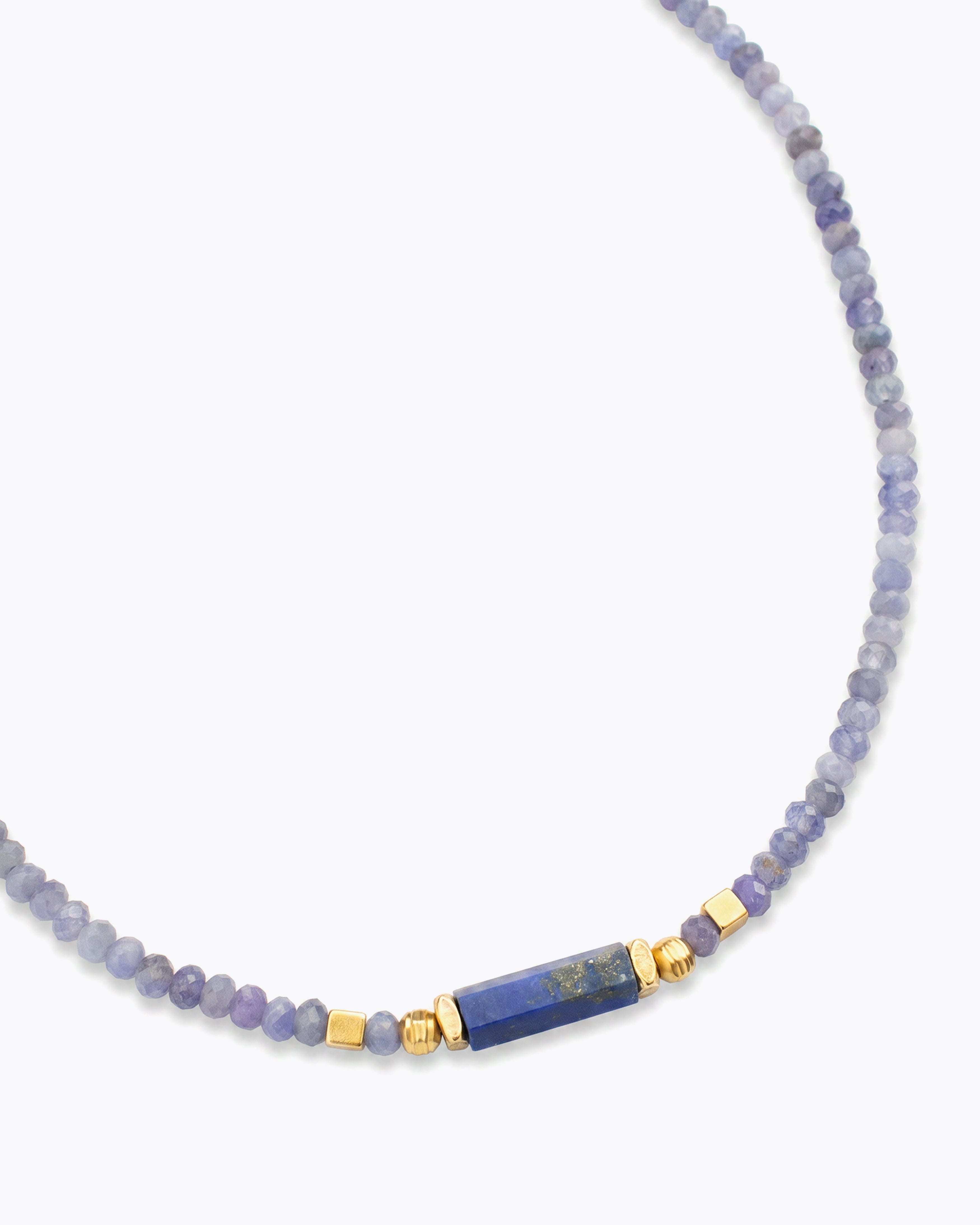 ASHA Tanzanite & Lapis Lazuli Necklace