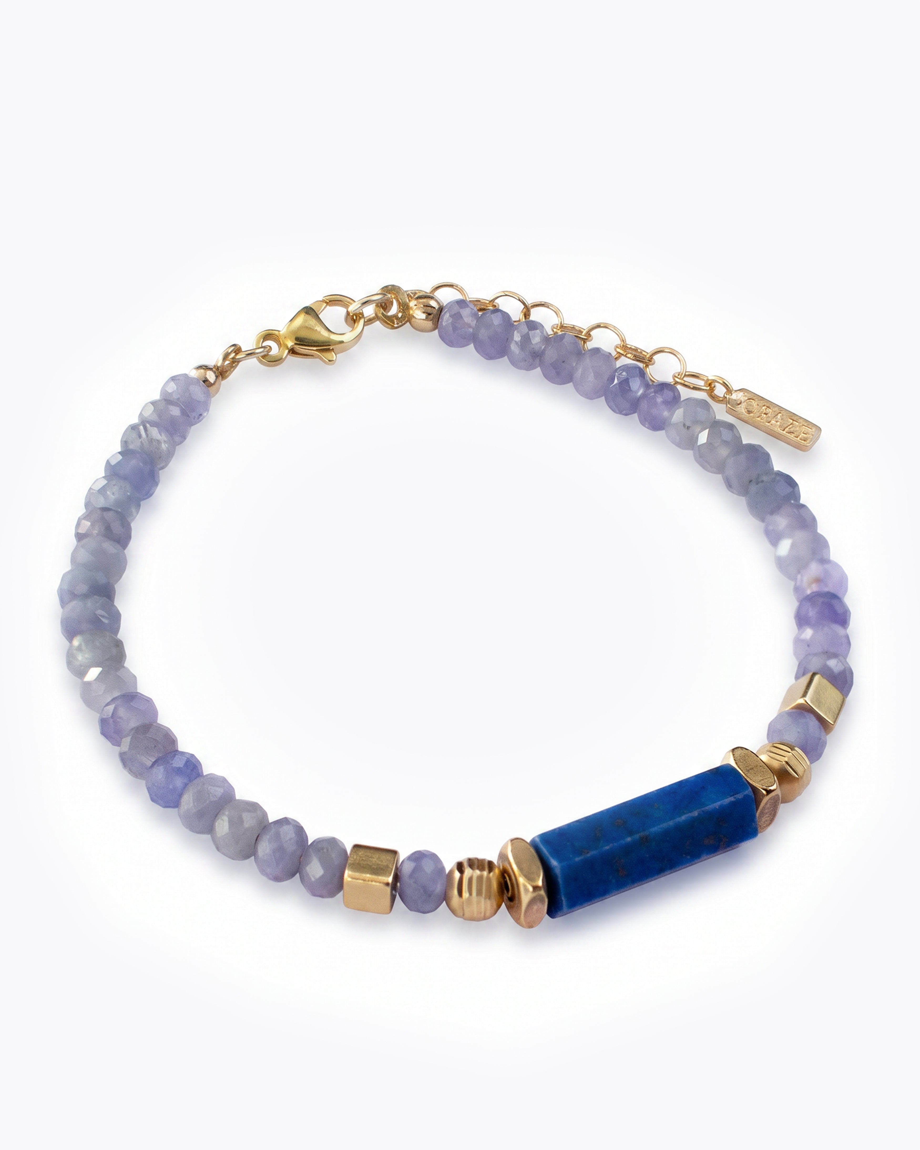 ASHA Armband Tansanit & Lapislazuli