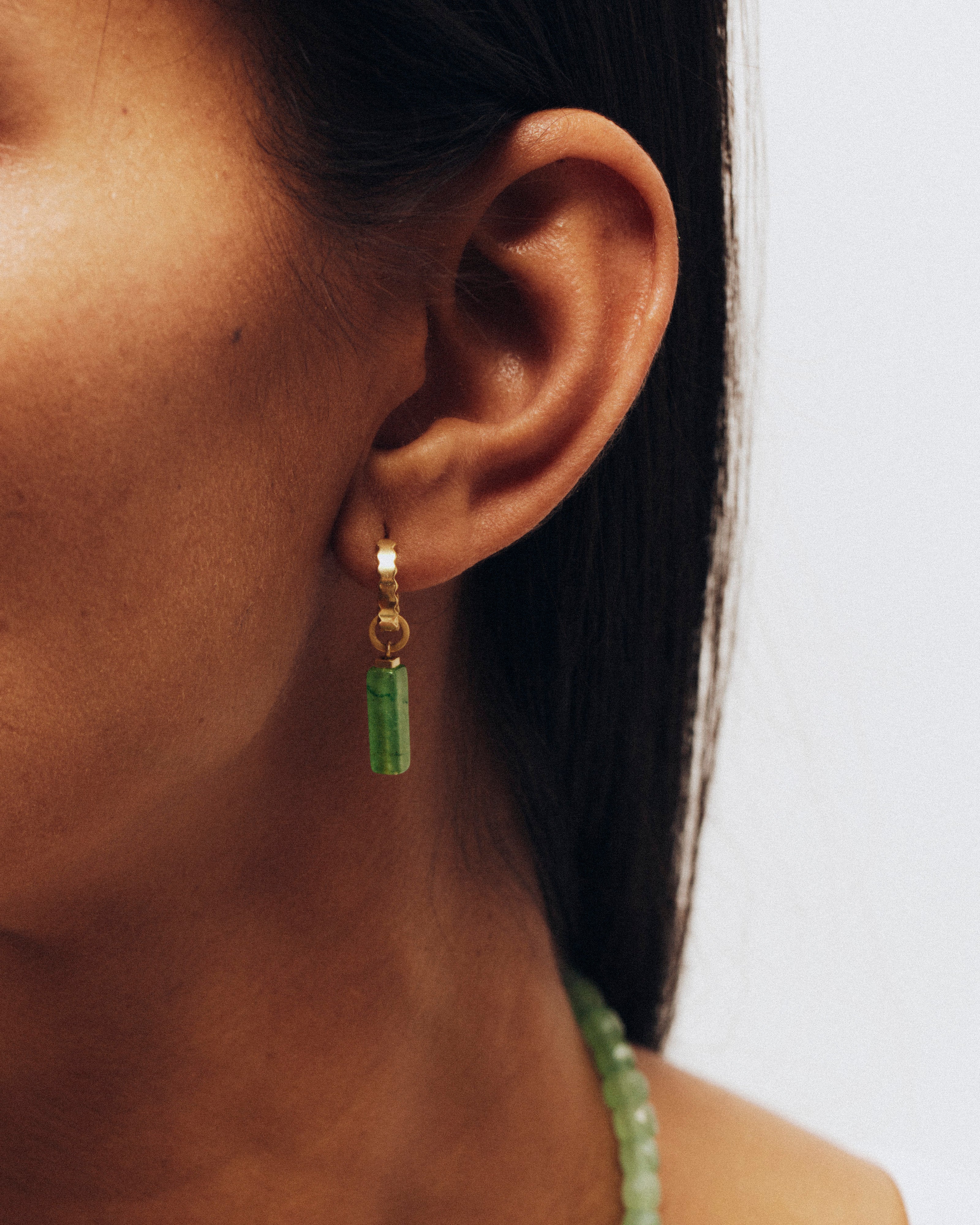 Boucles d'oreilles INARA - Aventurine