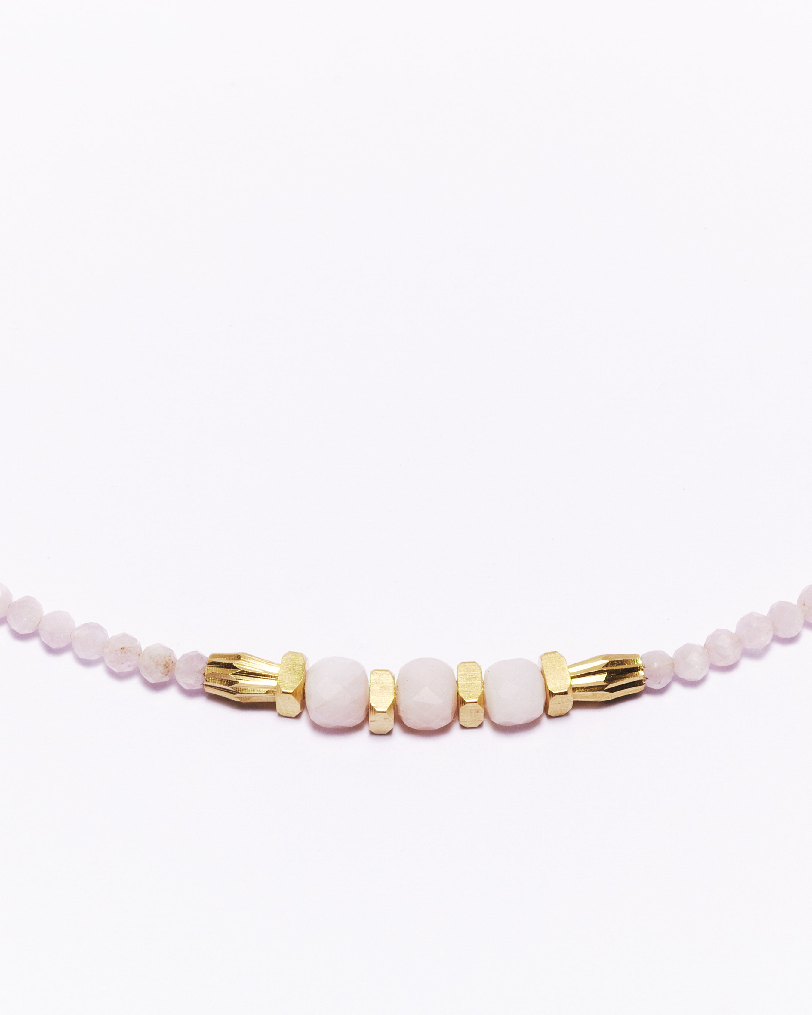AYANNA Bracciale Kunzite e Opale Rosa