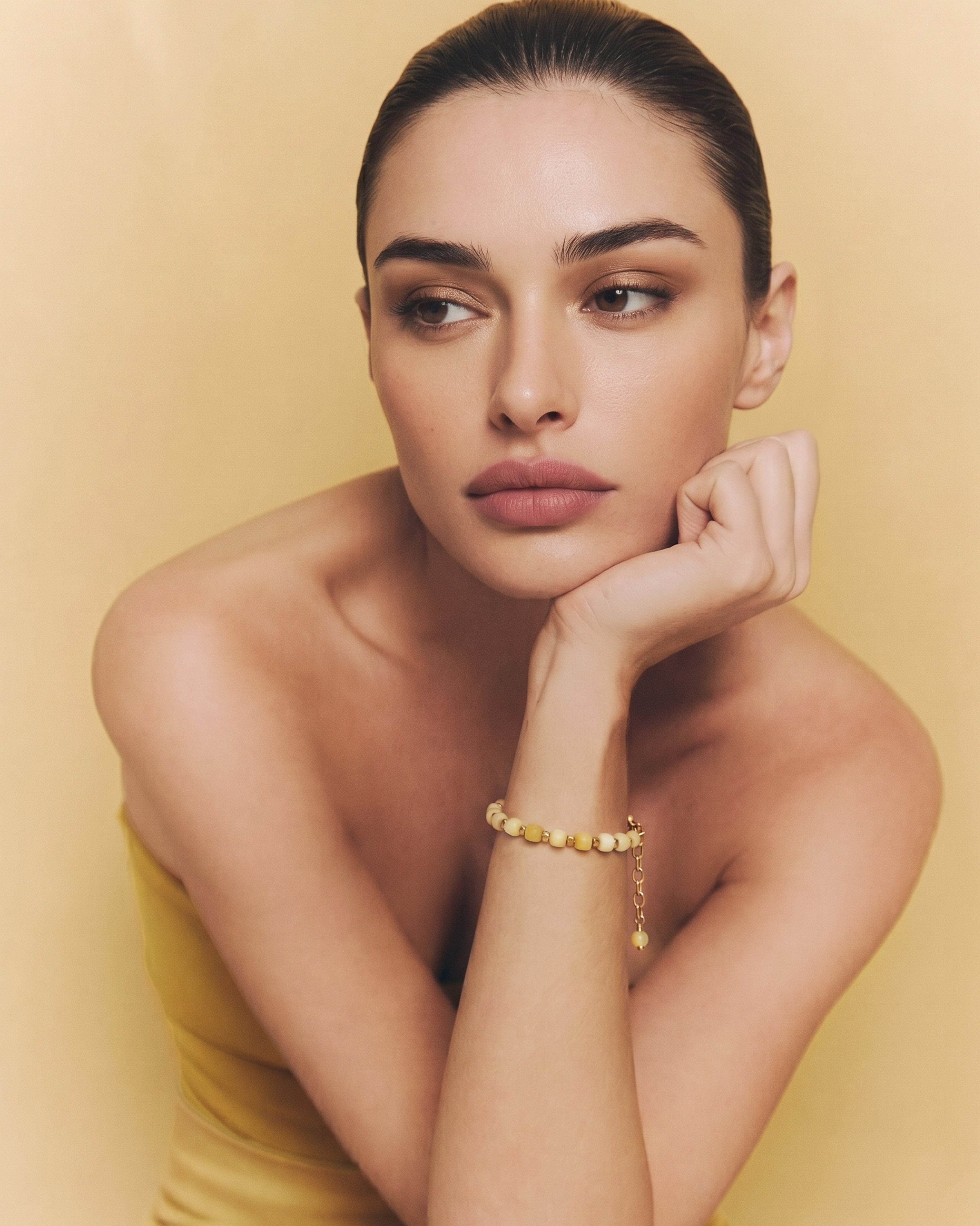 KALEA Bracelet Opale jaune