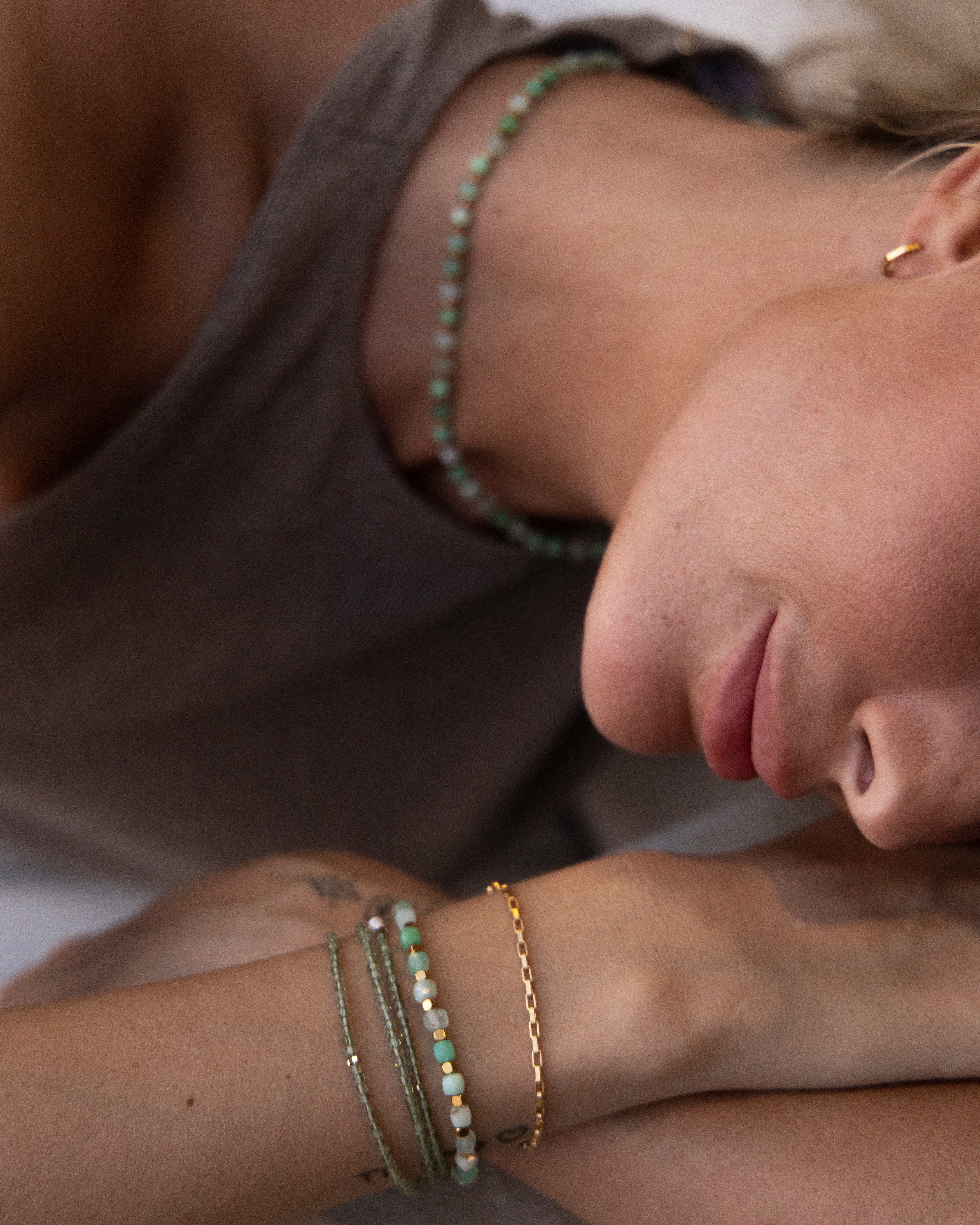 KALEA Chrysoprase Necklace