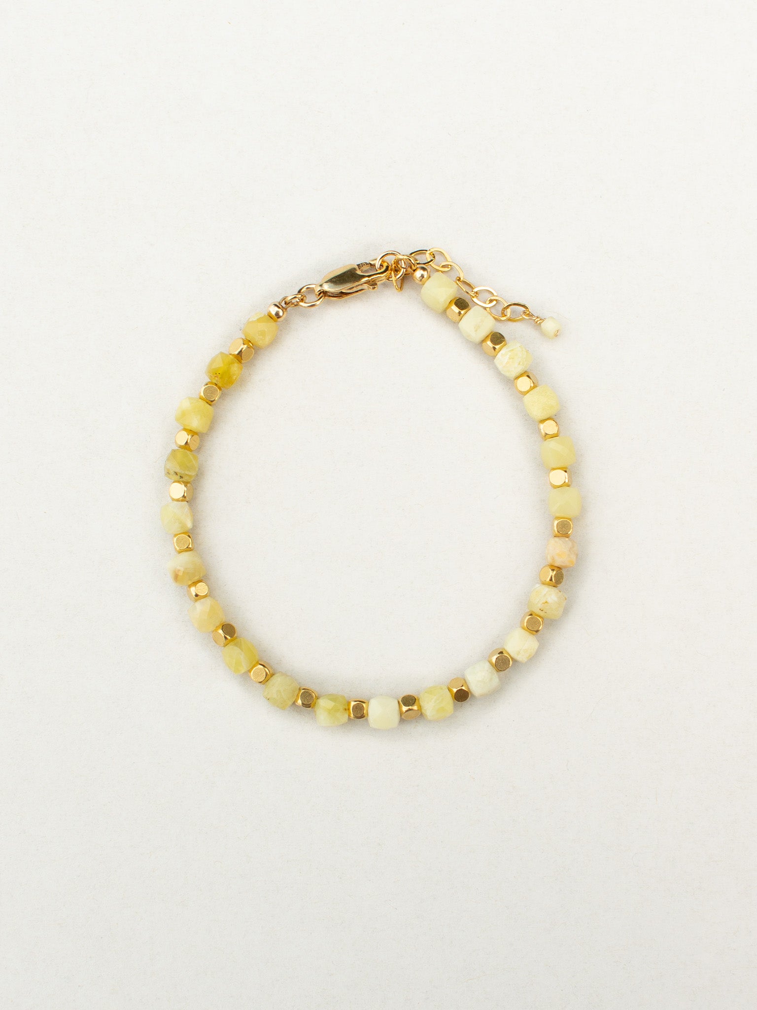 Bracelet KALEA – Opale Jaune & Or