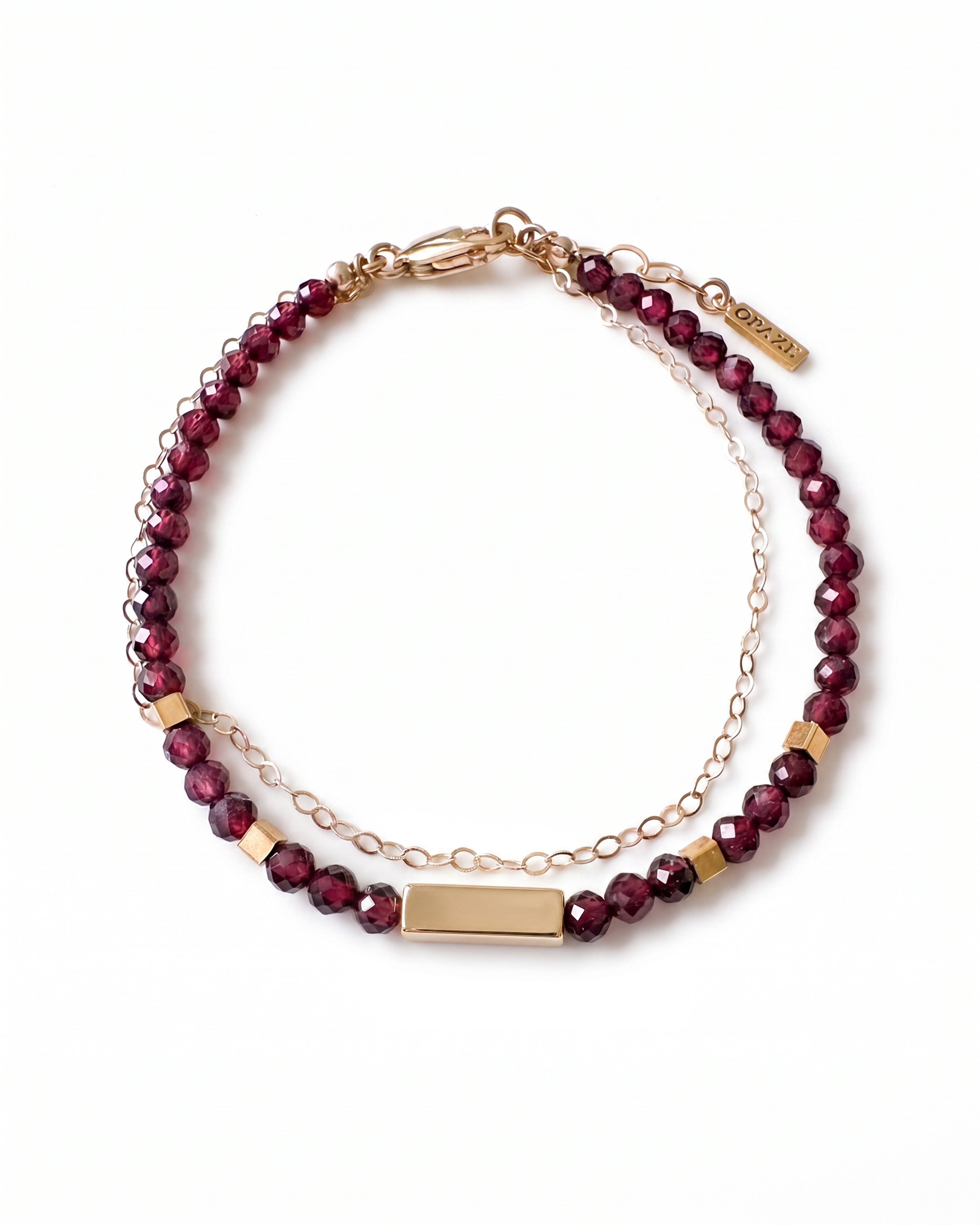 MIRAY Armband Granat