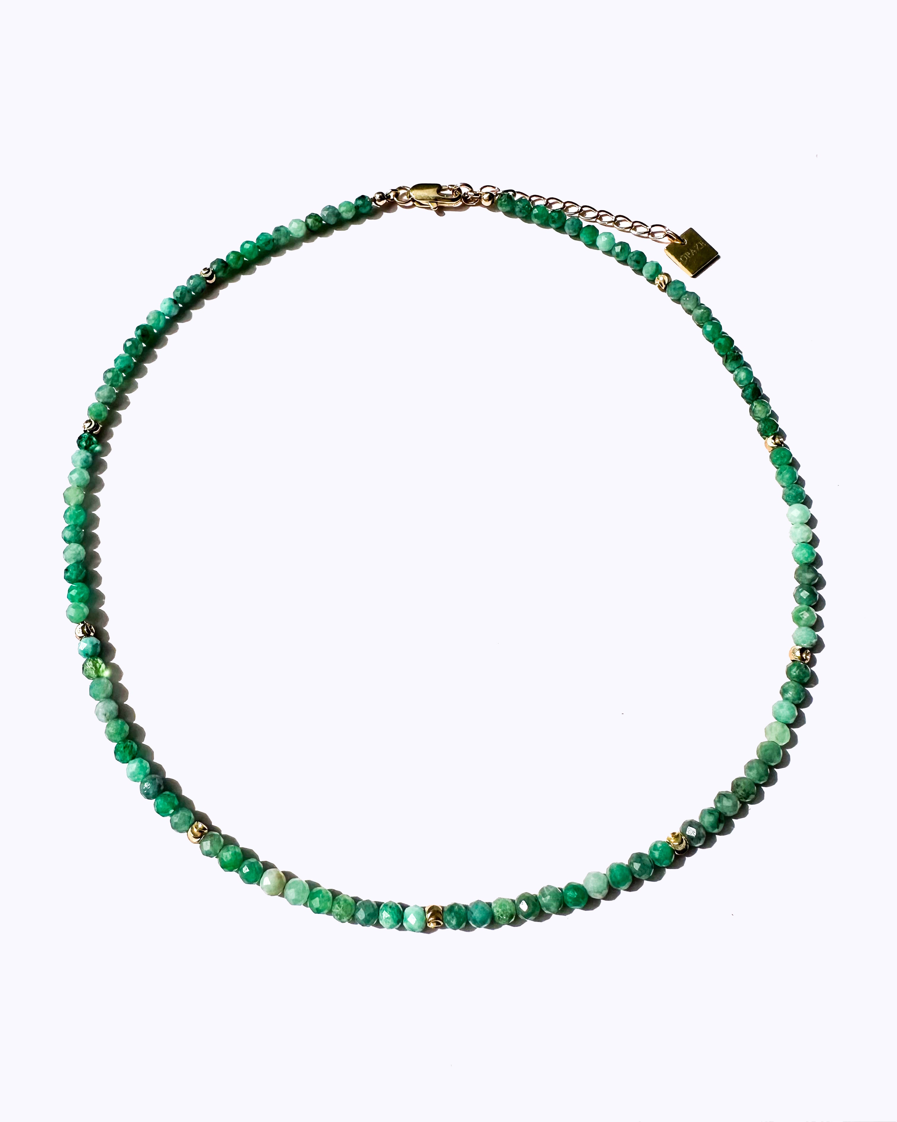 Collier INA - Emeraude