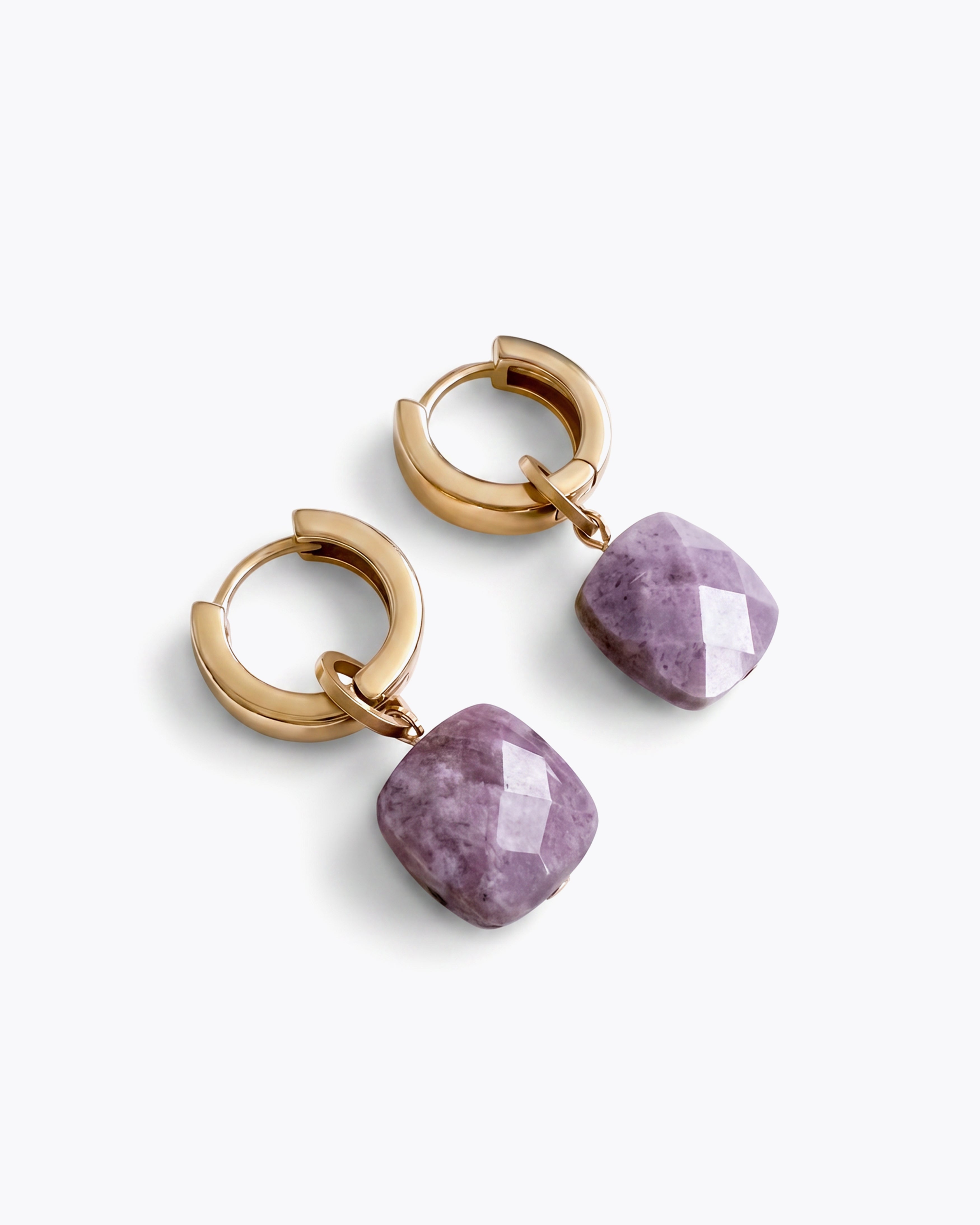 NERA Lavender Jasper Earrings