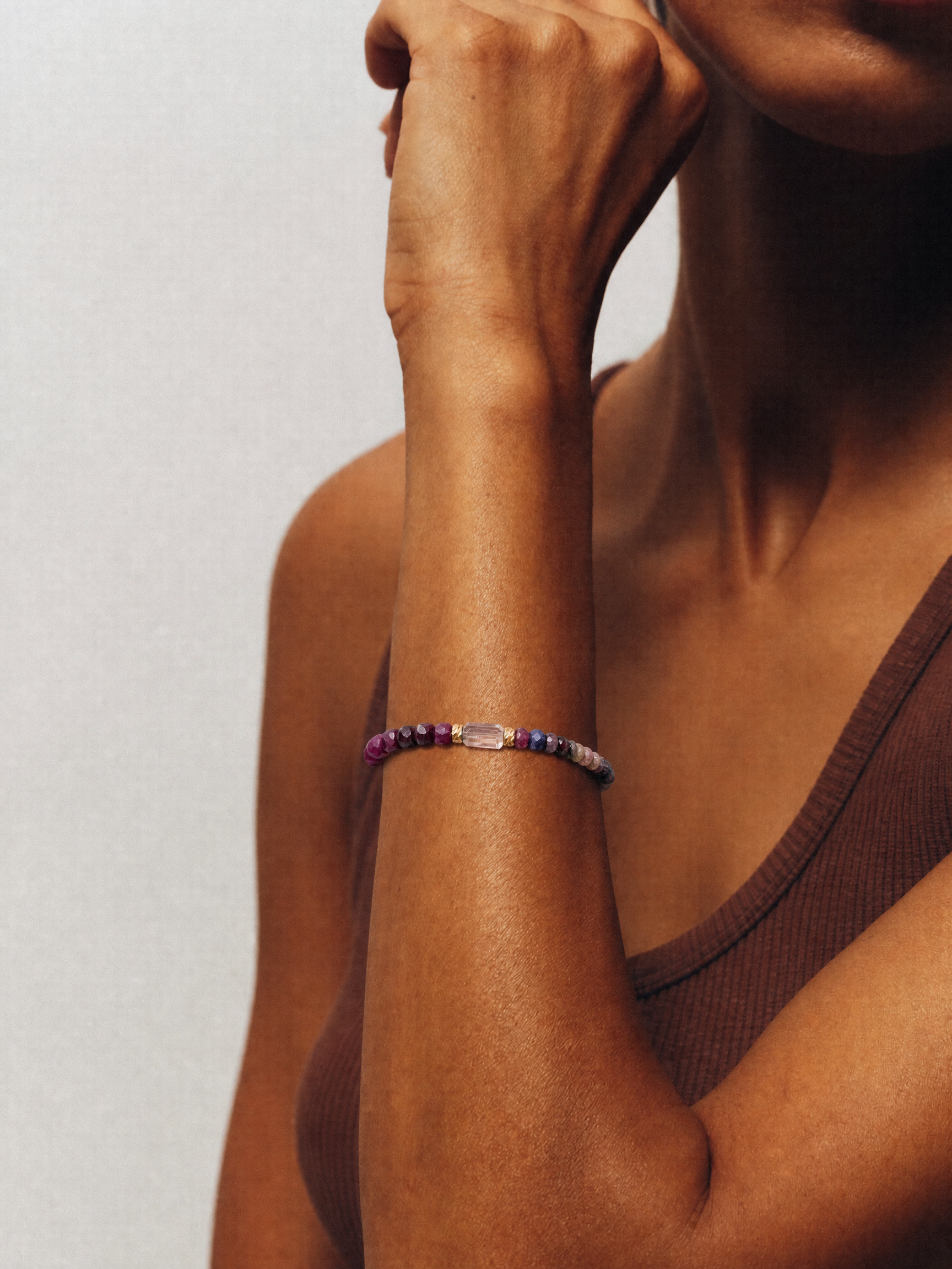 RAYA Ruby, Ametrine & Watermelon Tourmaline Bracelet